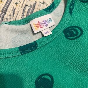 LuLaRoe dress green